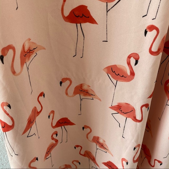 ❗️sold❗️Flinn & Grace Flamingo Print Dress - Picture 7 of 9